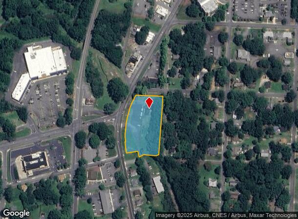 750 N 2Nd St, Albemarle, NC Parcel Map