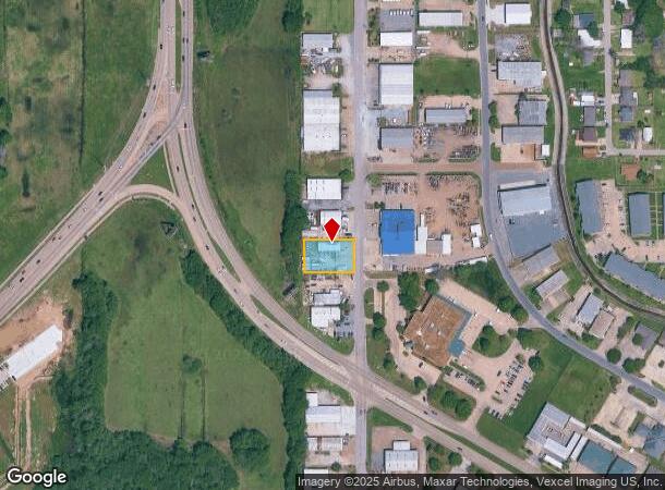  128 Banks Ave, Lafayette, LA Parcel Map