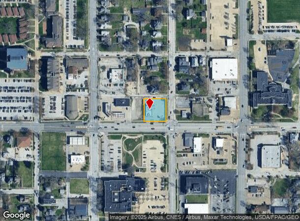 208 W Locust St, Davenport, IA Parcel Map