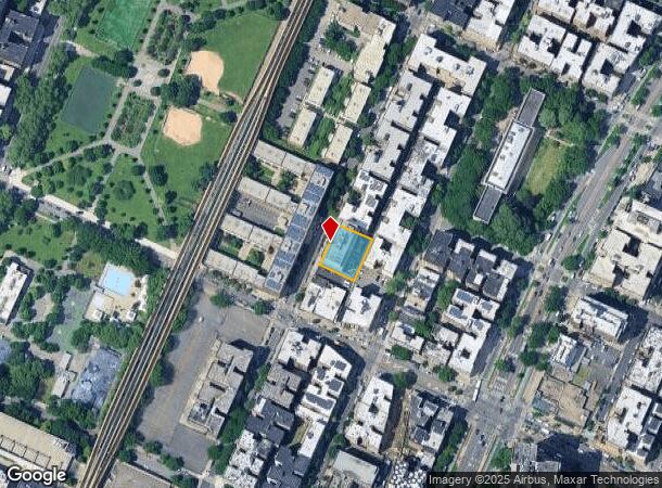 1068 Gerard Ave, Bronx, NY Parcel Map