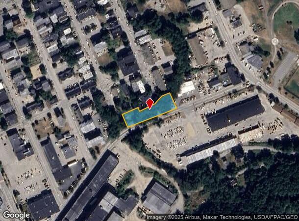 340 Bates St, Lewiston, ME Parcel Map