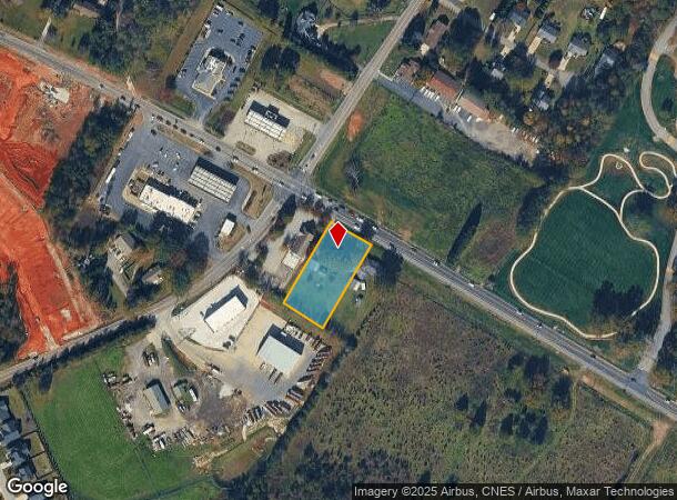  2541 Locust Hill Rd, Taylors, SC Parcel Map