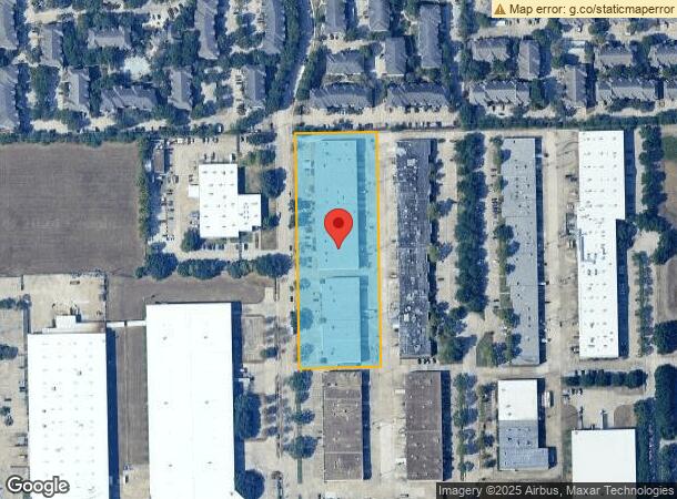  12613 Executive Dr, Stafford, TX Parcel Map