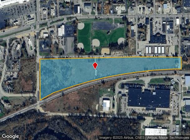  1101 W Hanover St, Marshall, MI Parcel Map