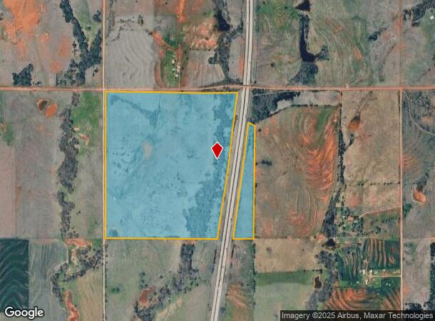 8305 S Logan, Mulhall, OK Parcel Map