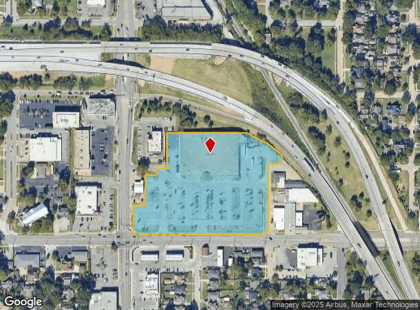  2429 E 15Th St, Tulsa, OK Parcel Map