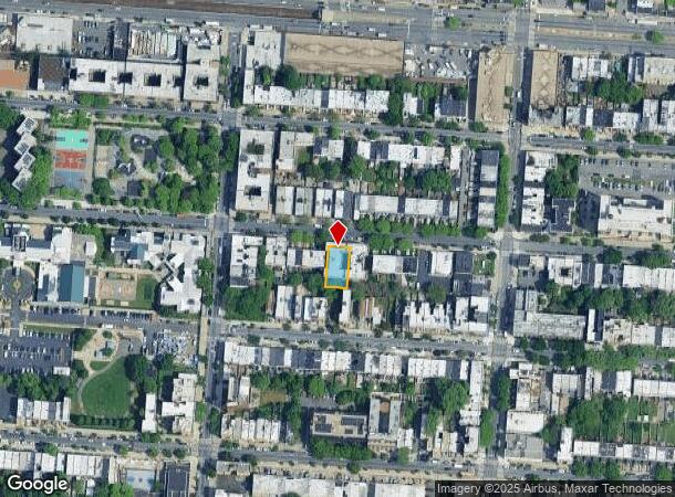  2092 Dean St, Brooklyn, NY Parcel Map