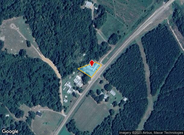  14191 Highway 51, Durant, MS Parcel Map