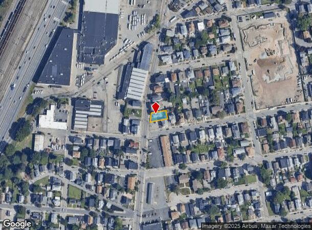  890 Main St, Pawtucket, RI Parcel Map