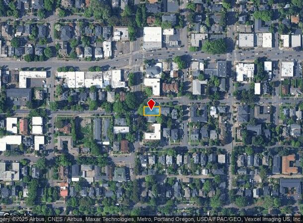  1544 Ne 24Th Ave, Portland, OR Parcel Map