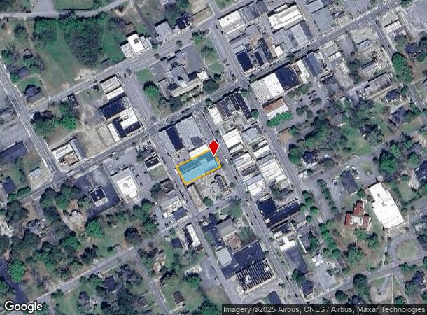 110 Broad St, Bennettsville, SC Parcel Map
