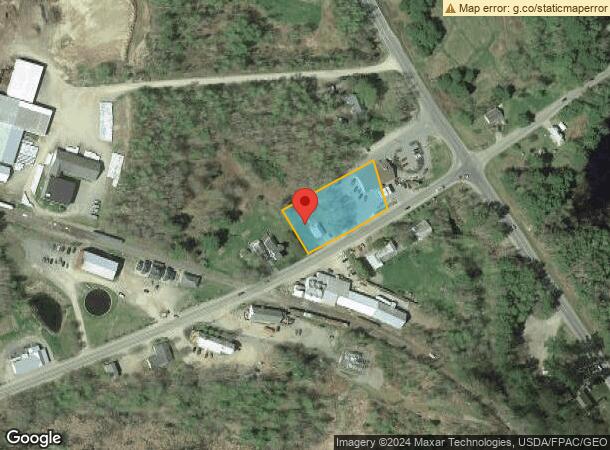  268 Depot St, Unity, ME Parcel Map