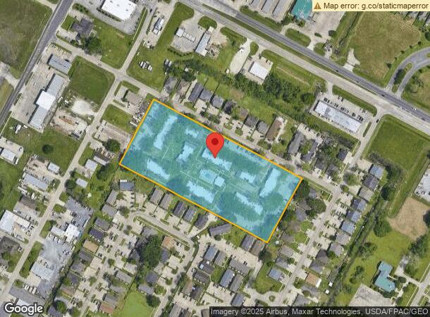  8686 Coy Ave, Baton Rouge, LA Parcel Map