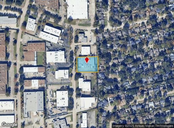  1720 Townhurst Dr, Houston, TX Parcel Map