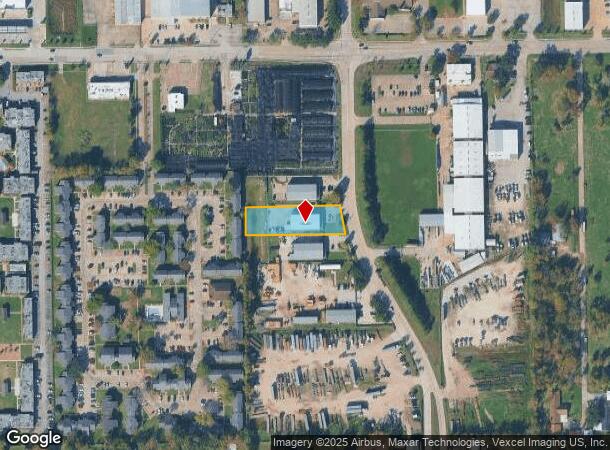 2154 Pansy St, Pasadena, TX Parcel Map