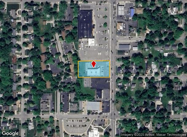 222 S Cedar St, Mason, MI Parcel Map