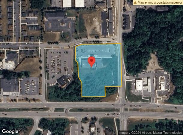  4830 Becker Dr, Allendale, MI Parcel Map