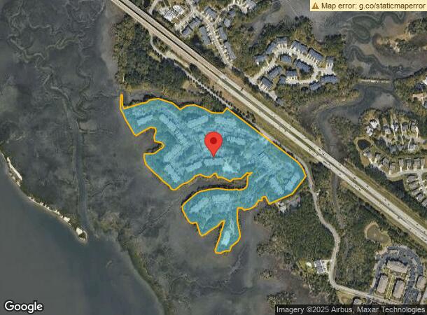  100 Eighty Oak Ave, Mount Pleasant, SC Parcel Map