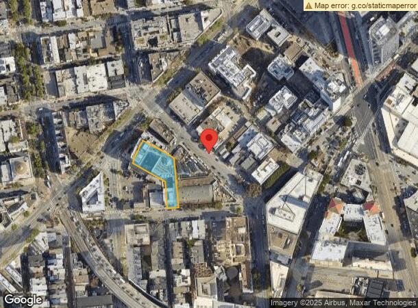  1699 Market St, San Francisco, CA Parcel Map