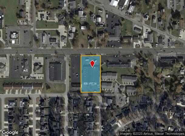 1221 W High St, Bryan, OH Parcel Map