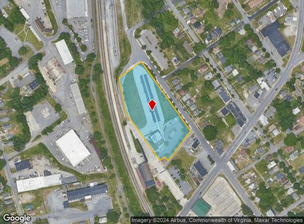  800 Kemper St, Lynchburg, VA Parcel Map