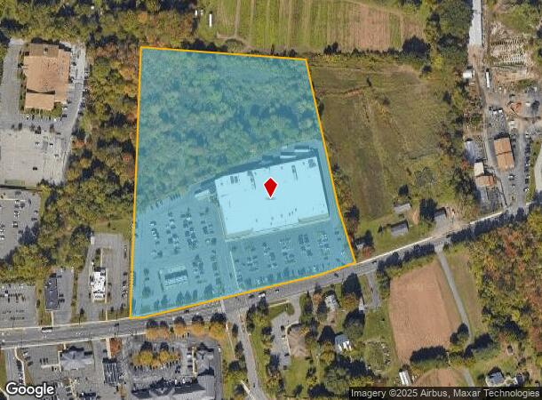  1282 Springfield St, Feeding Hills, MA Parcel Map