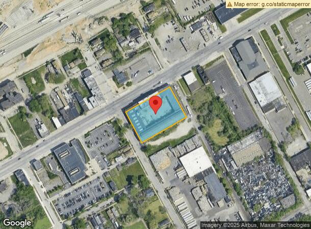  5435 W Fort St, Detroit, MI Parcel Map