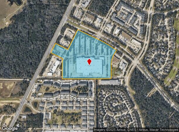  10001 Woodlands Pkwy, Spring, TX Parcel Map