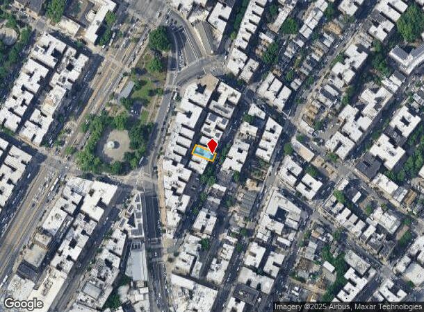  2599 Briggs Ave, Bronx, NY Parcel Map