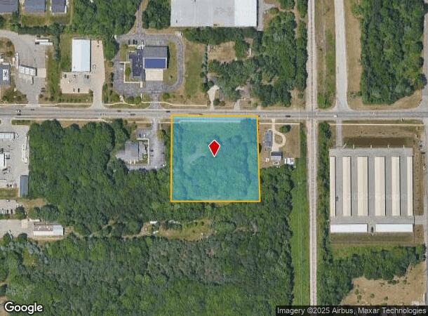  1161 E Pontaluna Rd, Norton Shores, MI Parcel Map