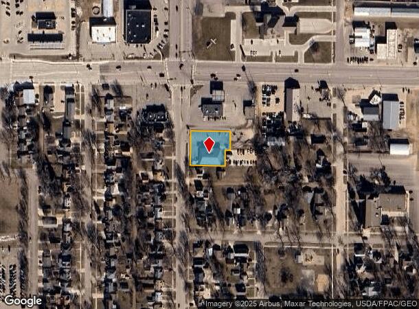  1300 Humiston Ave, Worthington, MN Parcel Map