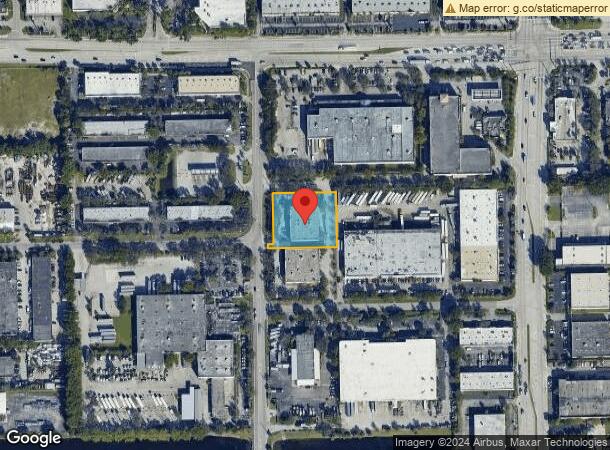  2250 Nw 15Th Ave, Pompano Beach, FL Parcel Map