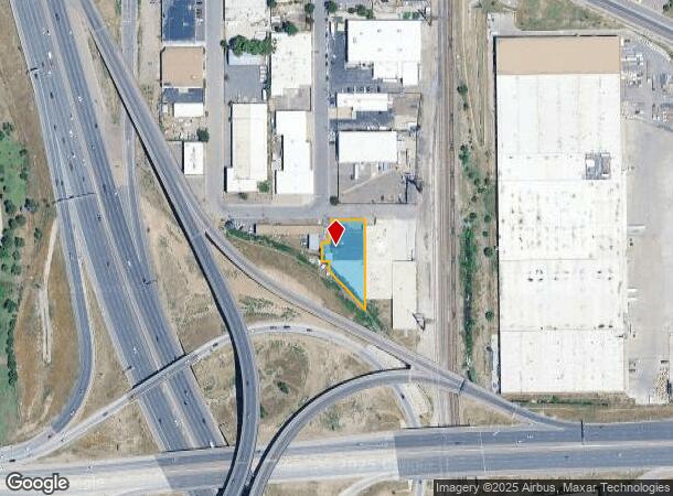  2050 W 7Th Ave, Denver, CO Parcel Map