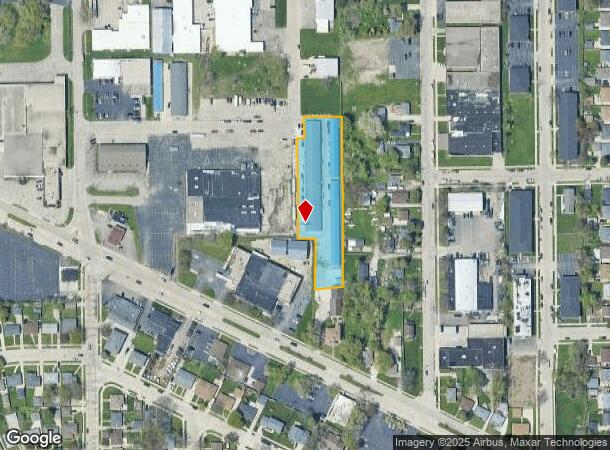 2513 Fergus Ave, Racine, WI Parcel Map