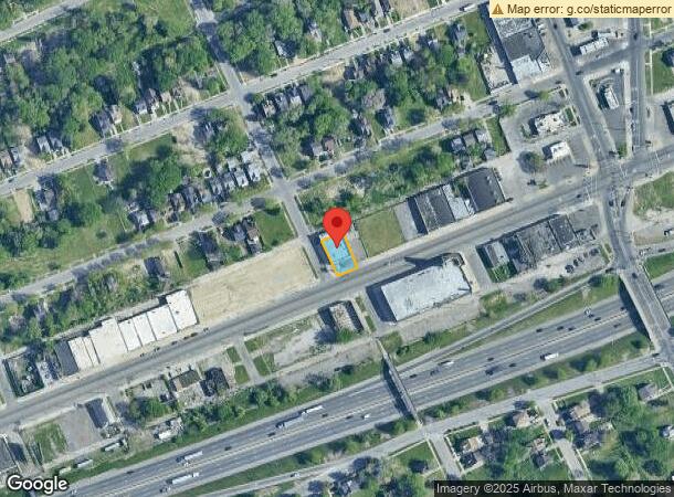  14201 Harper Ave, Detroit, MI Parcel Map