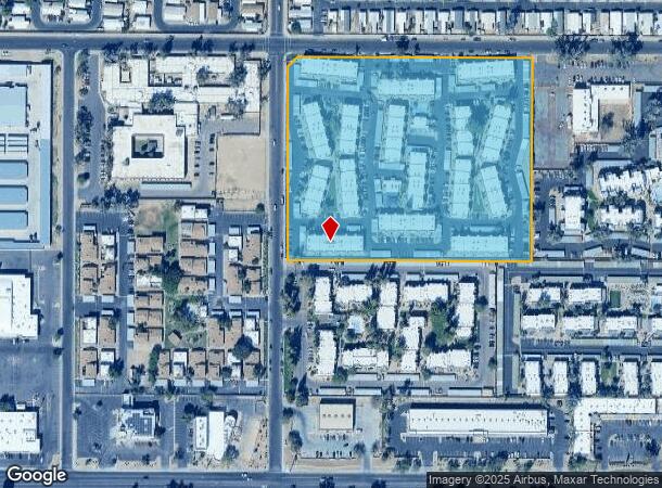 5631 W Colter St, Glendale, AZ Parcel Map