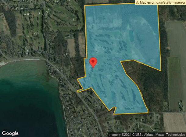  6642 E Lake Rd, Auburn, NY Parcel Map