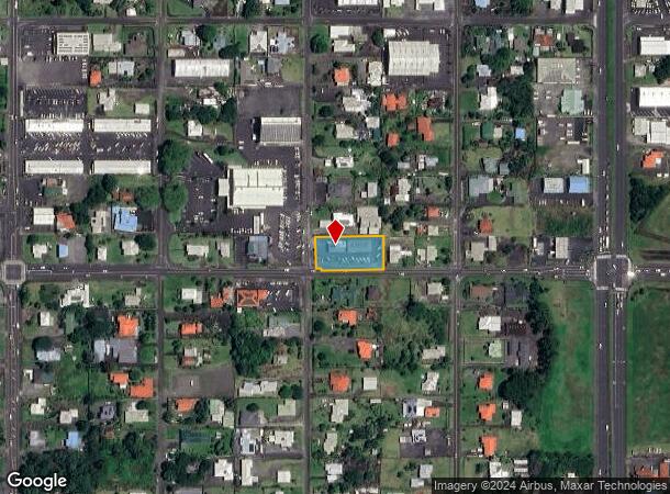  605 Laukapu St, Hilo, HI Parcel Map