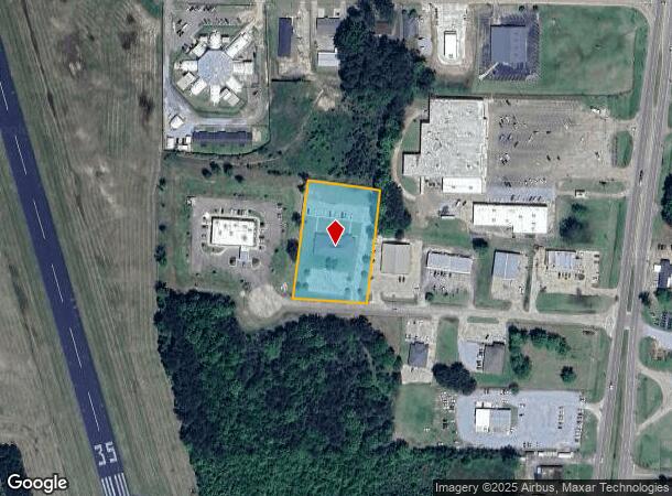 558 Deerfield Dr, Forest, MS Parcel Map