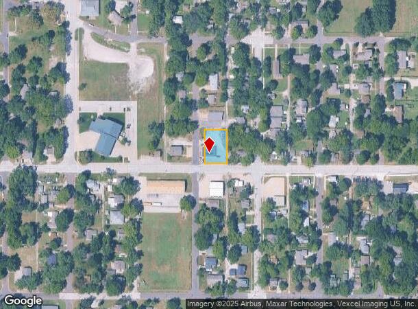 202 E 10Th St, Eudora, KS Parcel Map