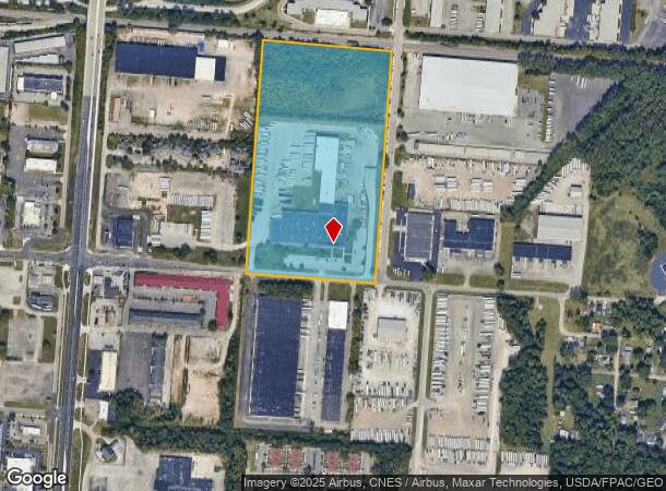 4500 Groves Rd, Columbus, OH Parcel Map