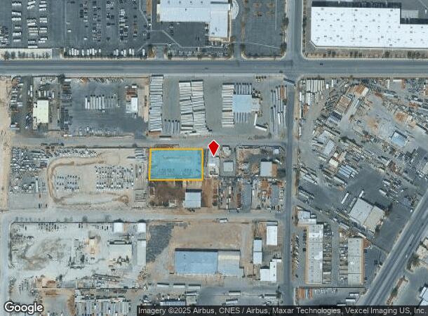  1023 George Ave, North Las Vegas, NV Parcel Map