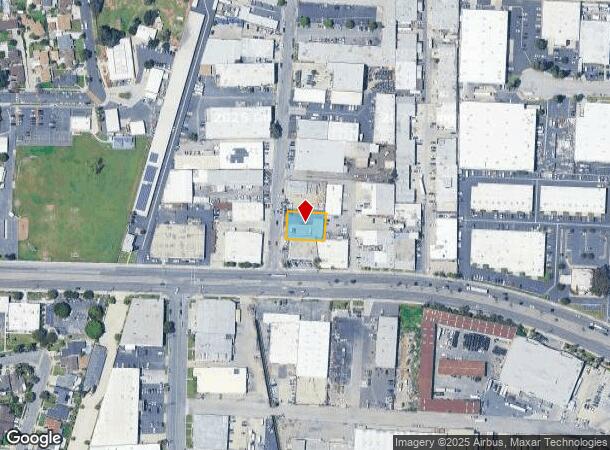 8406 Allport Ave, Santa Fe Springs, CA Parcel Map
