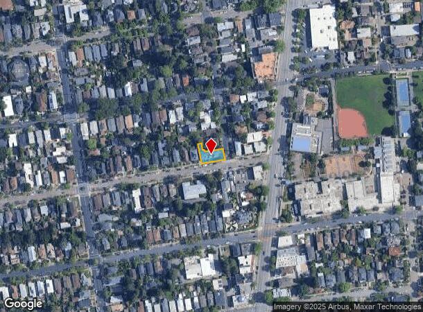  2339 Ward St, Berkeley, CA Parcel Map