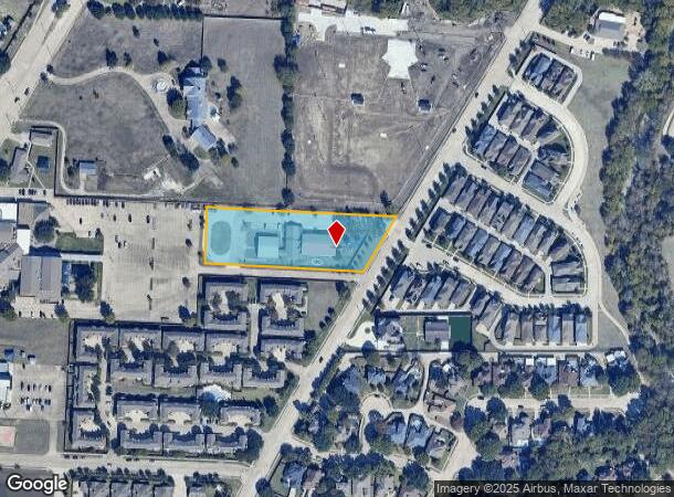  600 S Jupiter Rd, Allen, TX Parcel Map