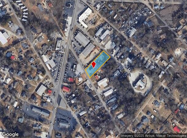  961 Hall St, Gainesville, GA Parcel Map