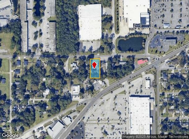  5286 Ramona Blvd, Jacksonville, FL Parcel Map