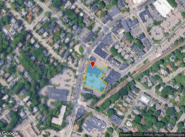 1910 Centre St, West Roxbury, MA Parcel Map