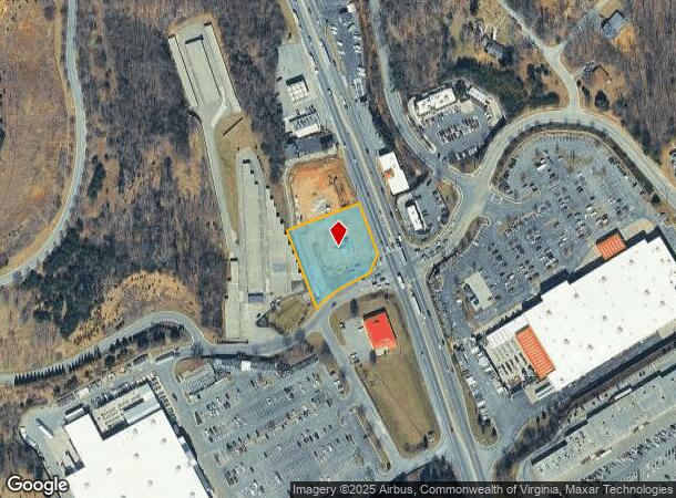 4143 Franklin Rd, Roanoke, VA Parcel Map