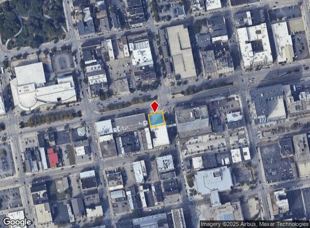 1021 Vine St, Cincinnati, OH Parcel Map